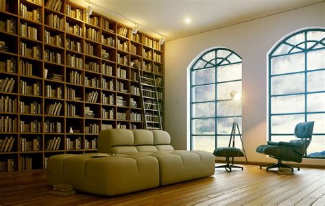 7 Sophisticated Modern Home Library Interior Design Ideas
