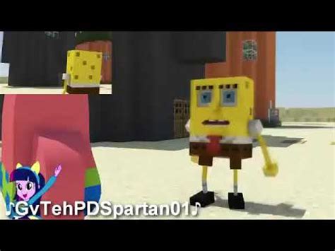 REUPLOAD Sparta Collab Spongebob In Minecraft We Re In Minecraft