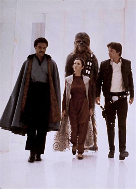 Lando Calrissian Princess Leia Chewbacca And Han Solo Star Wars