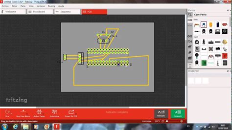 Crear Tu Propio Arduino Diseño De La Pcb Con Fritzing Youtube