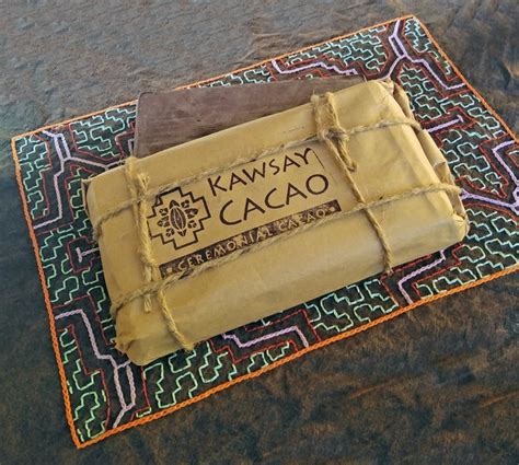100 Pure Peruvian Ceremonial Cacao Paste Block Ethically Etsy