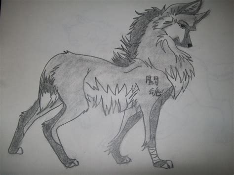 My Drawing Anime Wolves Fan Art 13404286 Fanpop