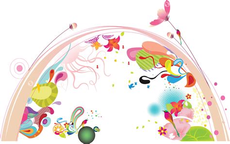 Download ポップでかわいい花のイラスト フリー素材 No Images For Free