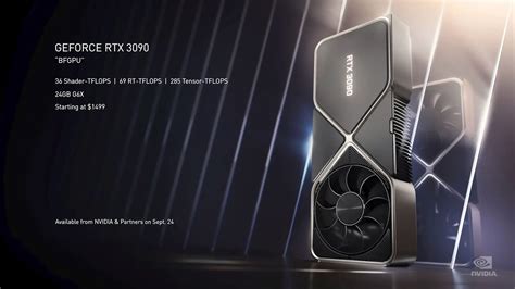 Nvidia Geforce Rtx 30 Series Graphics Cards Announced Price Starts At 499