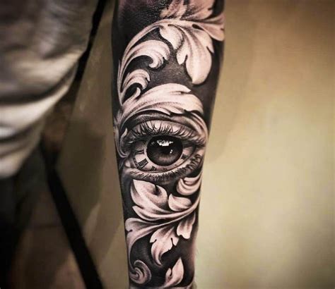 Eye With Baroque Ornament Tattoo By Hugo Feist Post 20251 Eye