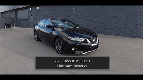 2019 Nissan Maxima Platinum Reservein Depth Reviewtest Drive Youtube