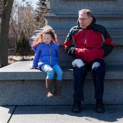 I Love This Moment Between Grandpa And Granddaughteri Wonder What