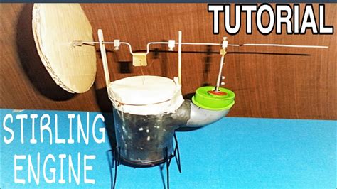 Stirling Engine Homemade Tutorial Youtube