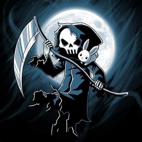 Cute Cartoon Grim Reaper Tattoo Viraltattoo