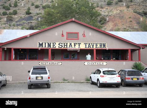 Mine Shaft Tavern Madrid Former Mining Town In The Ortiz Mountains