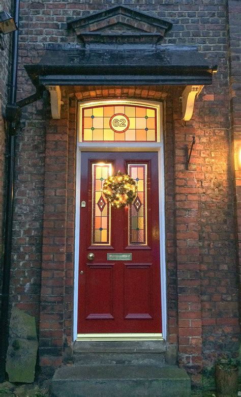 Traditional Grand Victorian Double Front Doors With Canterbury