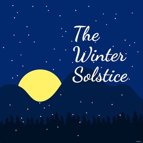 Free Winter Solstice Illustration Download In Illustrator Psd Eps
