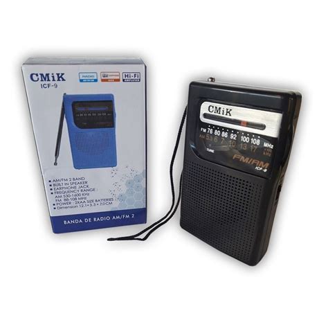 Radio Portatil Cmik Icf-9 - Tecnomovil - $ 380,00 en Mercado Libre