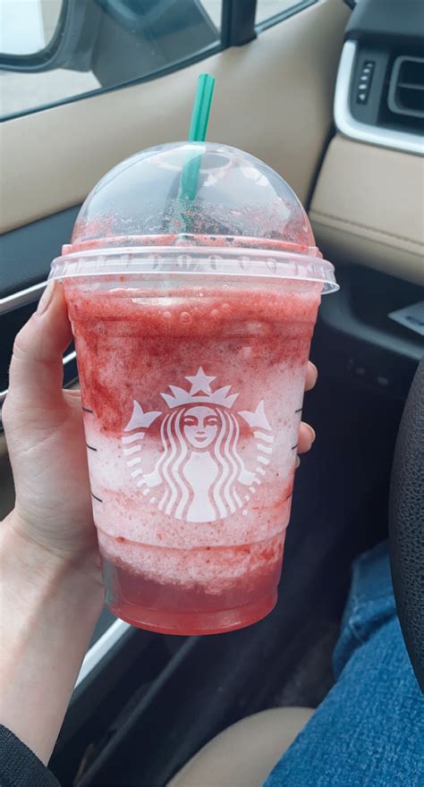 Starbucks Mango Dragonfruit Refresher With Strawberry Puree Popsugar Food