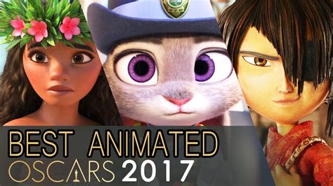 Animated Feature Film Nominations 2017 Oscars Trailer Compilation