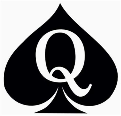 2 x queen of spades tattoo qos black tattoo for hotwife etsy