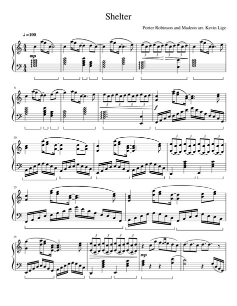 Shelter Sheet Music For Piano Download Free In Pdf Or Midi