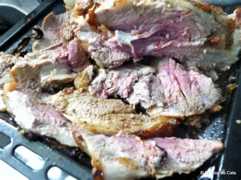 Palette de porc fraîche aux haricots mogettes