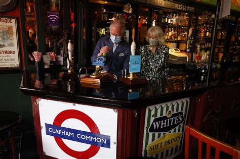 Charles Pulls A Pint In Prince Of Wales Pub Bradford Telegraph And Argus