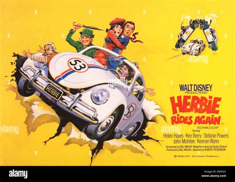Herbie Rides Again Stock Photo Alamy