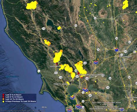 View the location and details of all active wildfires in b.c., as well as current open burning prohibitions, evacuation alerts. Satellite photos of California wildfires - Wildfire Today