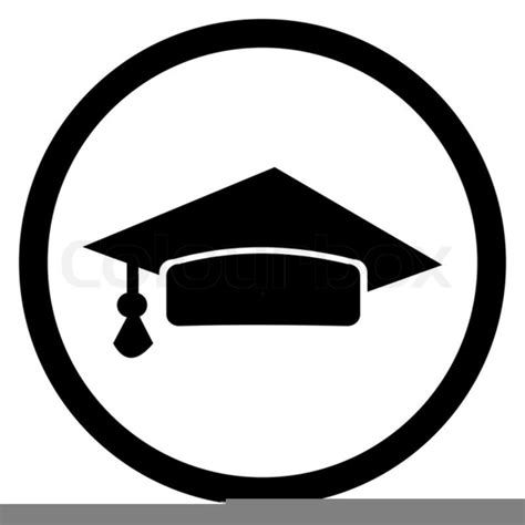 Graduation Hat Clipart Black And White Free Images At