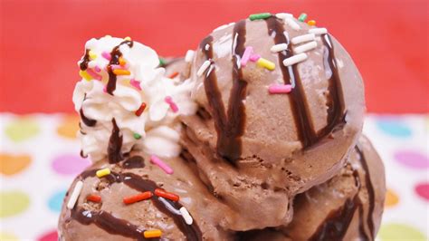 Frozen malted milk balls pulverized with a rolling pin are the. Easy Chocolate Ice Cream - No Ice Cream Maker | Dishin ...