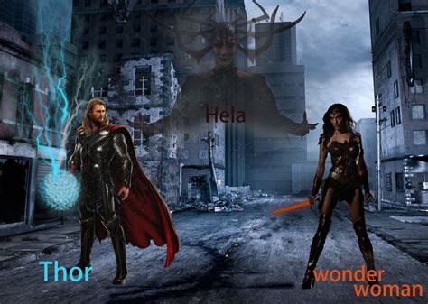 Thor Vs Wonder Woman Wonder Woman Women Thor