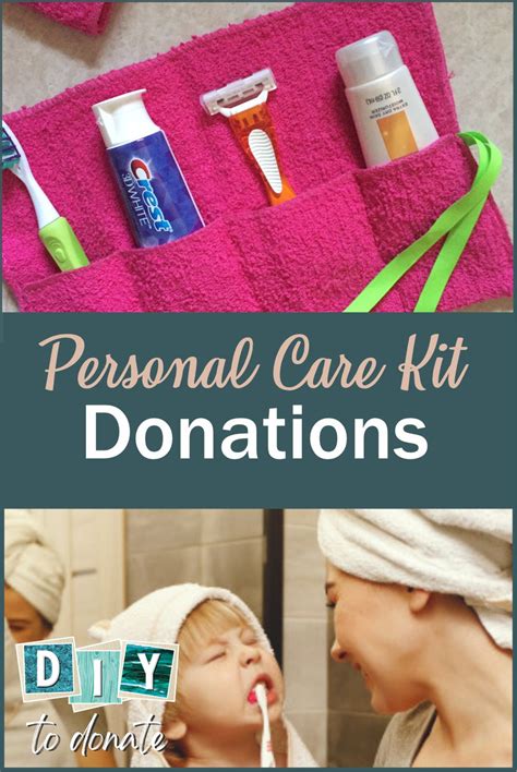 Diy Personal Care Kit To Donate Diytodonate