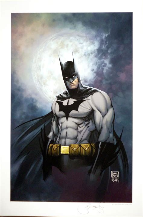 Michael Turner Batman Art Print By Michael Turner