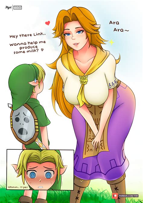 Yhw Cremia Link Malon Young Link Nintendo The Legend Of Zelda