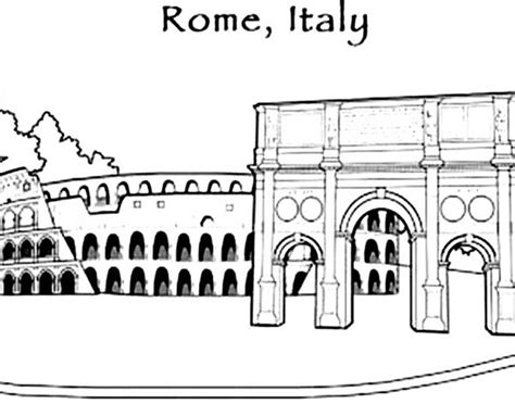 This list of ancient roman collegia (latin singular collegium, meaning joined together; The Remains of Colosseum from Ancient Rome Coloring Page ...