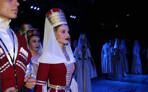 Circassians Circassian Girl Costume Noble Culture Çerkesler Çerkes