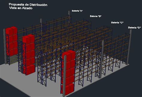 Whether you're planning a shipping operation or designing your space around manufacturing or assembly, a sound warehouse floor plan will help. Warehouse Storage Rack System DWG Block for AutoCAD • Designs CAD