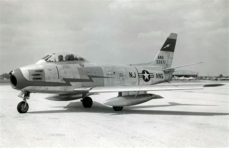 F 86e 119th Fighter Interceptor Squadron New Jersey Air Guard The