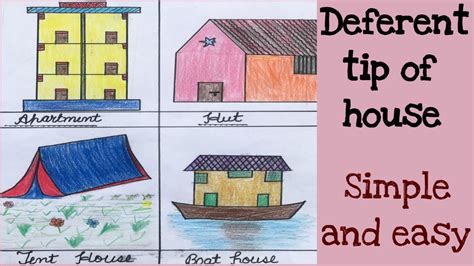 Different Types Of Houses Educational Video For Kidshouse Types