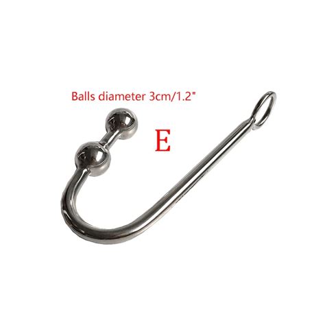 Bdsm Anal Hook And Bondage Handcuffs Customizablesleek Steel Ball Vaginalanal Hookbondage
