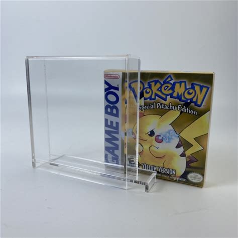 Factory Price Wholesale Perspex Pokemon Gameboy Color Box Acrylic Video