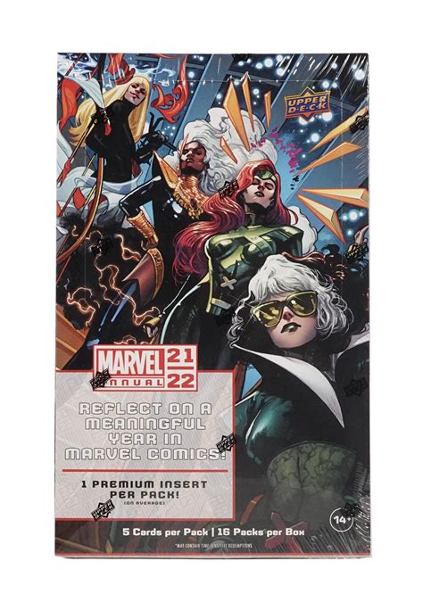 Marvel Annual Hobby Box Upper Deck 202122 Da Card World