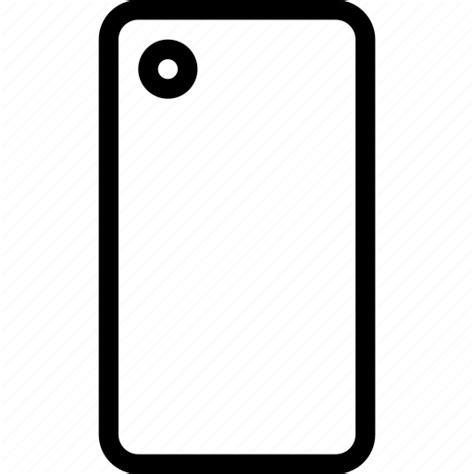 Apple Back Iphone Iphone 8 Mobile Phone Smartphone Icon