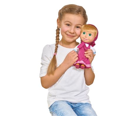 Masha Soft Bodied Doll 23cm Masha And The Bear Brands Simbatoysde