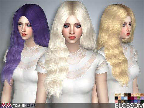Long Wavy Hairstyle Found In Tsr Category Sims 4 Female Hairstyles