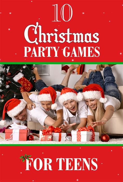 Top 16 Christmas Games And Activities For Teens Teen Christmas Party