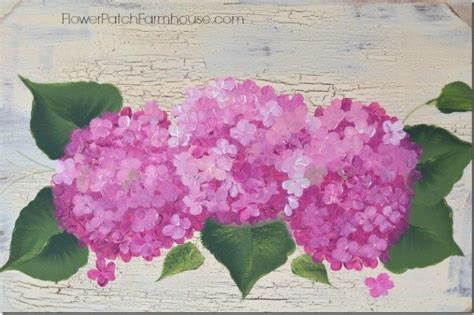 Paint Hydrangeas Simple Oil Painting Easy Flower Painting