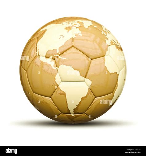 Gold Soccer Ball World Map Hi Res Stock Photography And Images Alamy