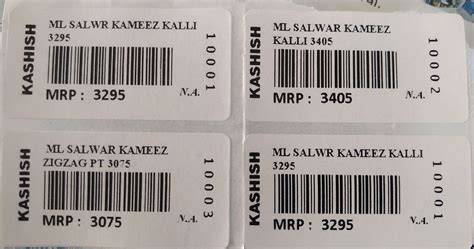 Ready Made Garments Store Barcode Label Designs Billing Software Guru