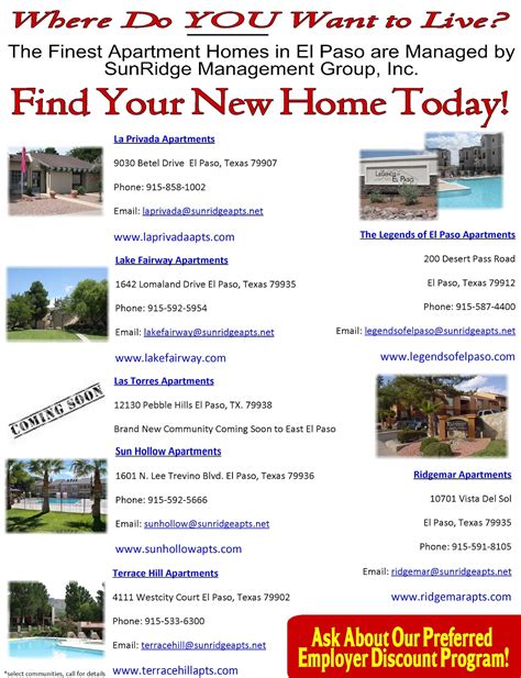 El Paso Apartments for Rent: DRASTIC Discounts Off Rent! Brand new move