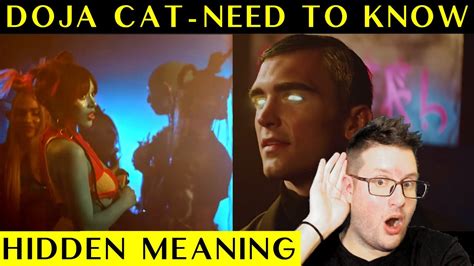 Need To Know Hidden Meaning Doja Cat Youtube
