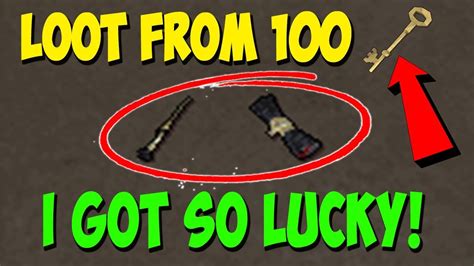 Back To Back Rare Loot Loot From 100 Gold Tomb Keys 50m Osrs
