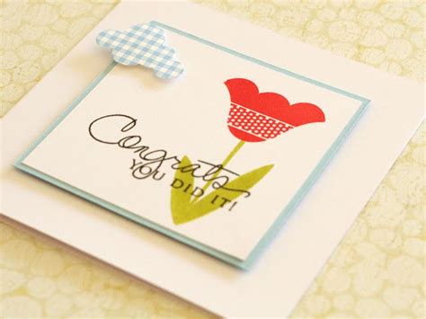 Handmade Card Gingham Trend Arts And Crafts Paper Crafts Doodle